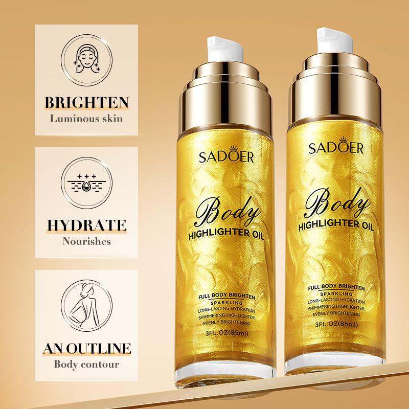 Cross-border export wholesale of SADOER Body Brightening, Moisturizing, Hydrating and rejuvenating Body Lotion in full English details Picture