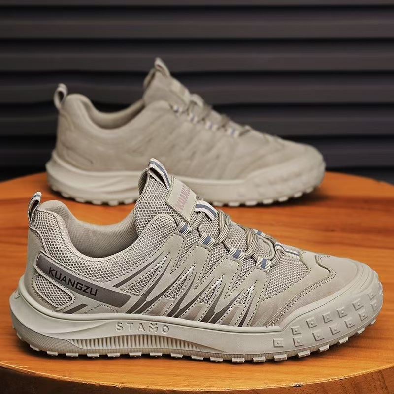 New men's summer breathable cross-border woven sports shoes for export, men's casual shoes wholesale for 2025 sports shoes full figure