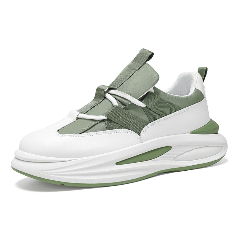 New summer men's shoes: breathable umbrella fabric shoes, men's trendy and versatile thick-soled sports shoes, casual dad shoes, and trendy shoes Item Picture