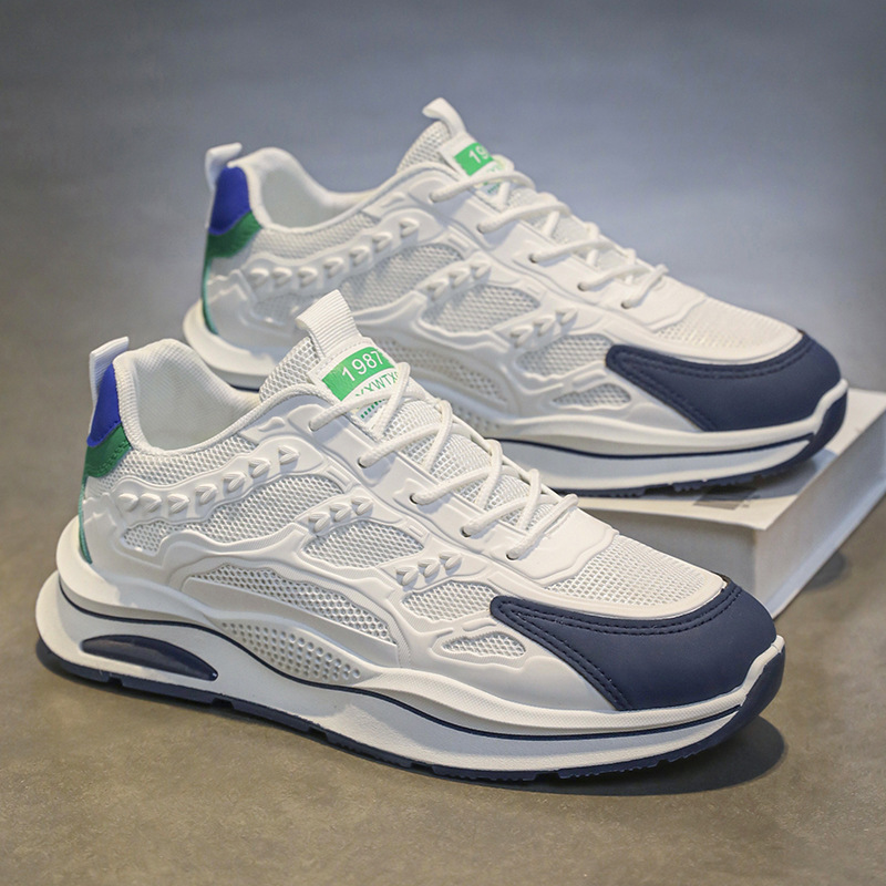 Men's shoes 2025 Spring New low-top thick-soled sports shoes, men's fashionable, trendy, casual and versatile dad trendy shoes Application Scenario