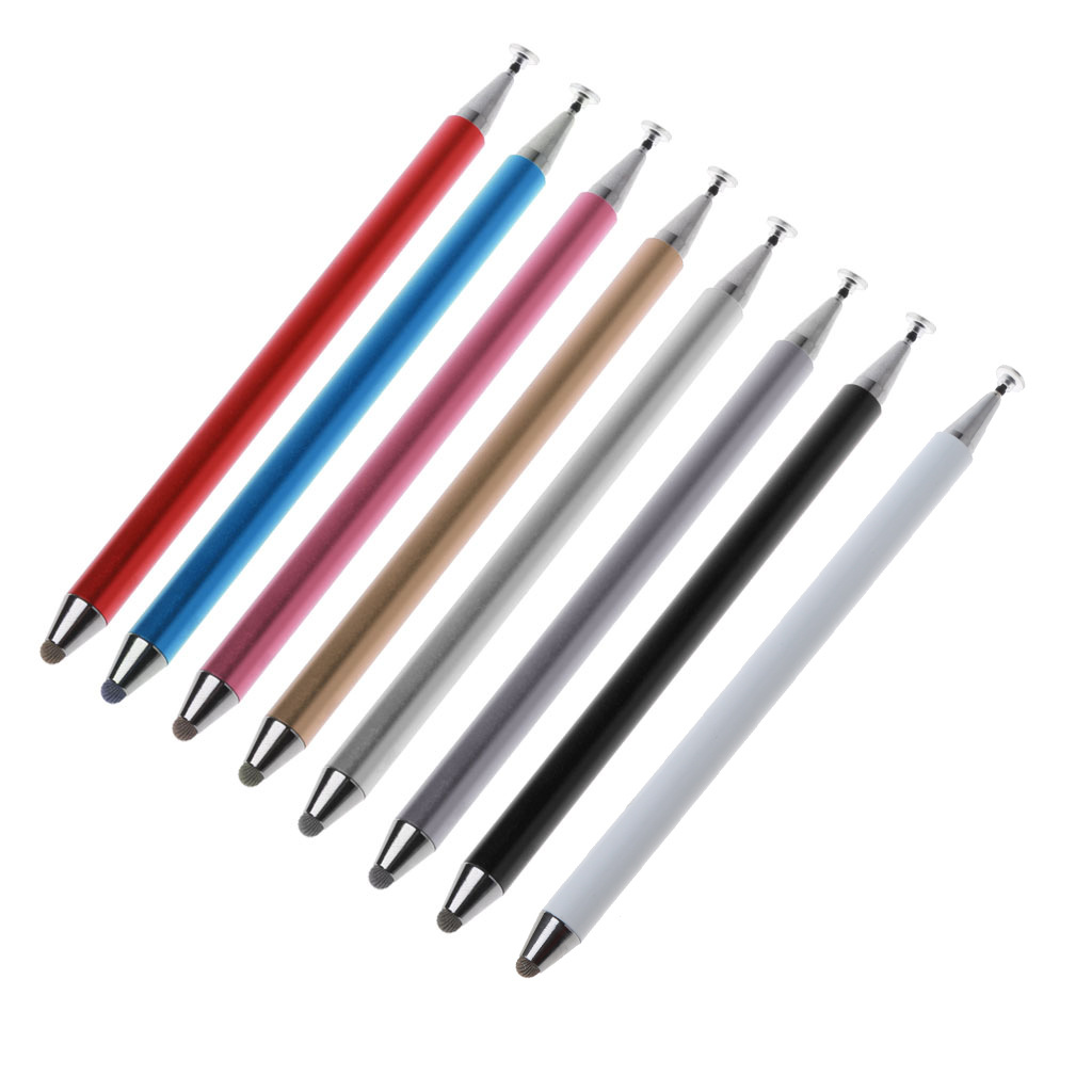 Wholesale dual-head capacitive pen, touchscreen pen, disc pen, mobile phone and tablet, suitable for pad stylus and stylus Specification drawing