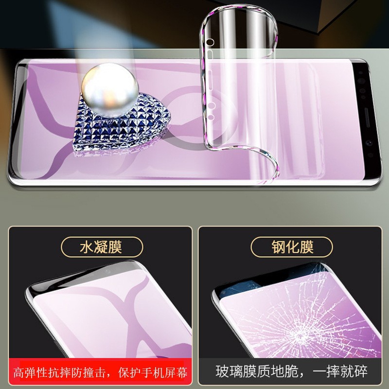 Water condensation film for iphone16, iPhone15, iPhone13 Pro Max full-screen water condensation film Application Scenario