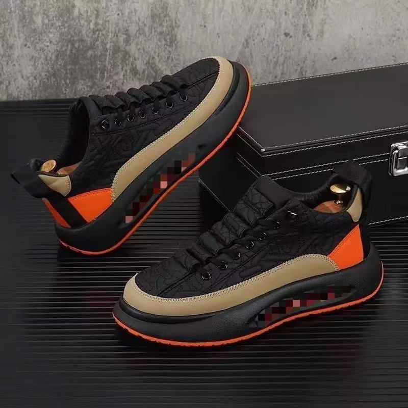 Cross-border wholesale of new leather waterproof single-style sports shoes, outdoor trend thick-soled, lightweight and comfortable men's shoes on delivery Application Scenario