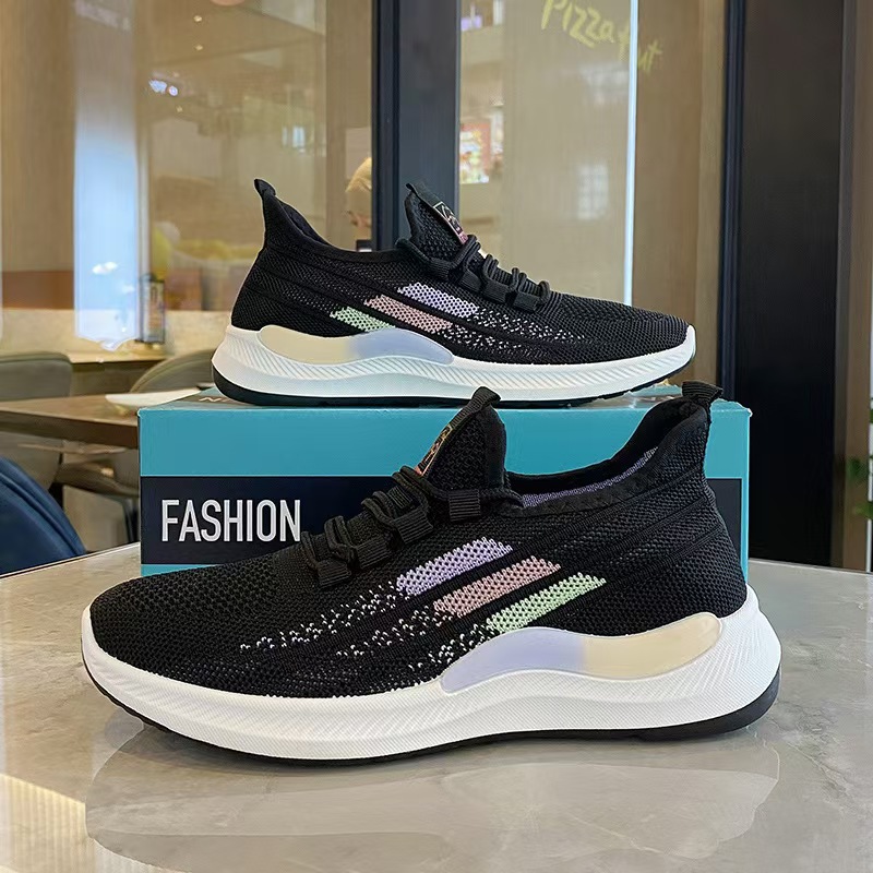 The 2025 summer new low-top women's woven mesh casual, breathable, lightweight and sporty women's shoes are a bestseller in foreign trade Specification drawing