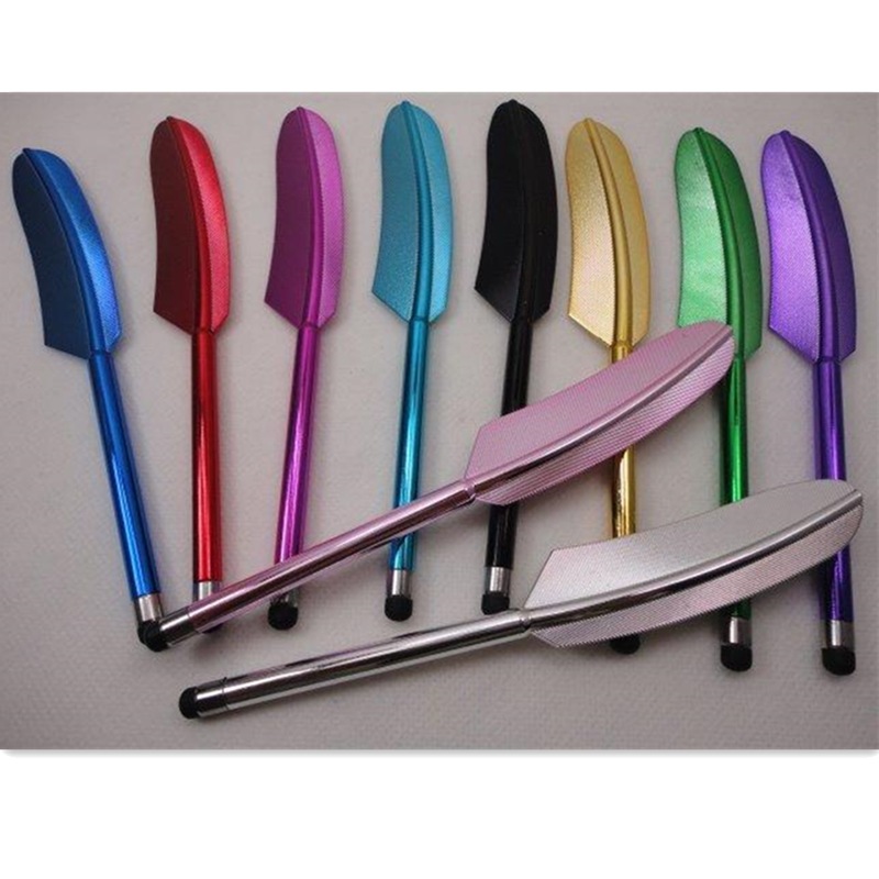 The feather capacitive pen, stylus and stylus are suitable for Samsung mobile phones, IPhons and tablet computers details Picture