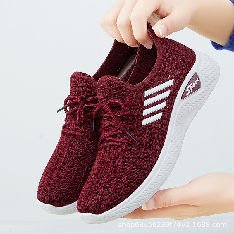 Feizhi Women's Shoes Breathable running shoes for women 2025 Autumn/Winter New Arrivals, women's Casual sports shoes wholesale street stall shoes full figure