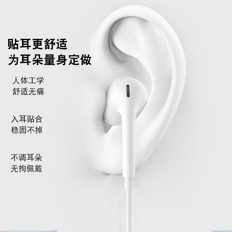 yesido wired headphones are compatible with the in-ear wired call headset Type-C wired headphones for iPhone 16 Application Scenario