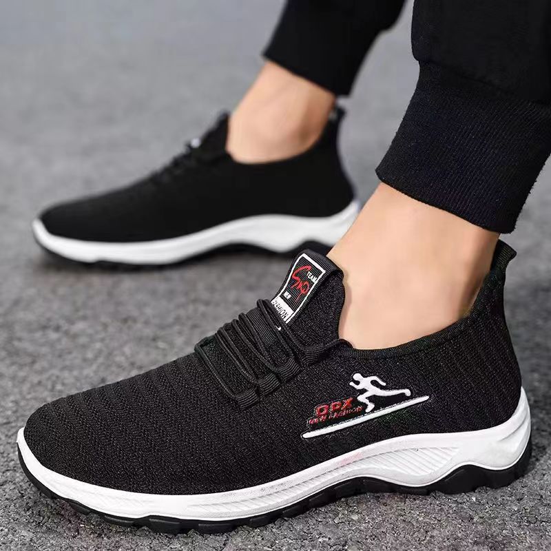 Spring/Summer 2024 new men's and women's casual walking shoes, soft-soled comfortable couple running shoes, old Beijing cloth shoes wholesale details Picture