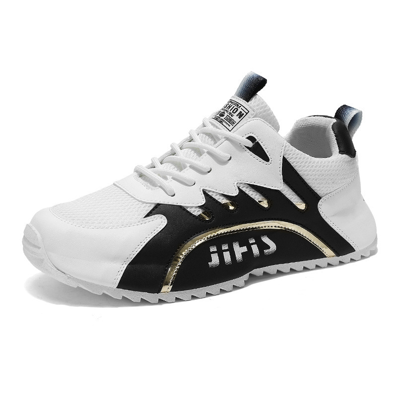 New men's shoes for summer 2025: Breathable mesh shoes, men's trendy and versatile soft-soled sports shoes, casual dad trendy shoes Item Picture