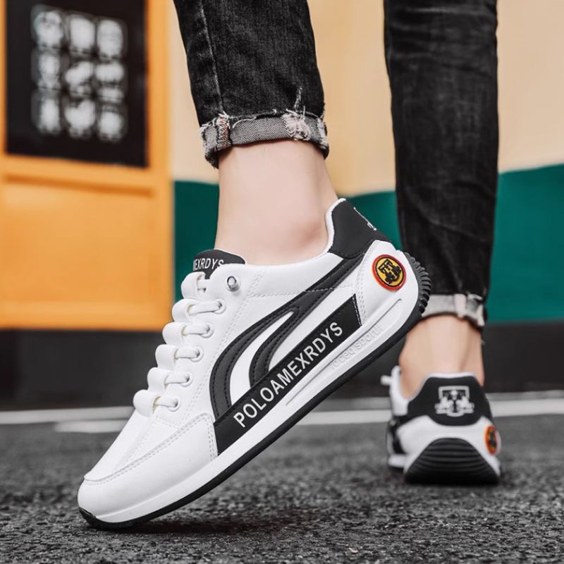 For the spring and autumn of 2025, Forrest Gump men's shoes, breathable white sneakers, sports and casual shoes, and trendy shoes for export wholesale details Picture