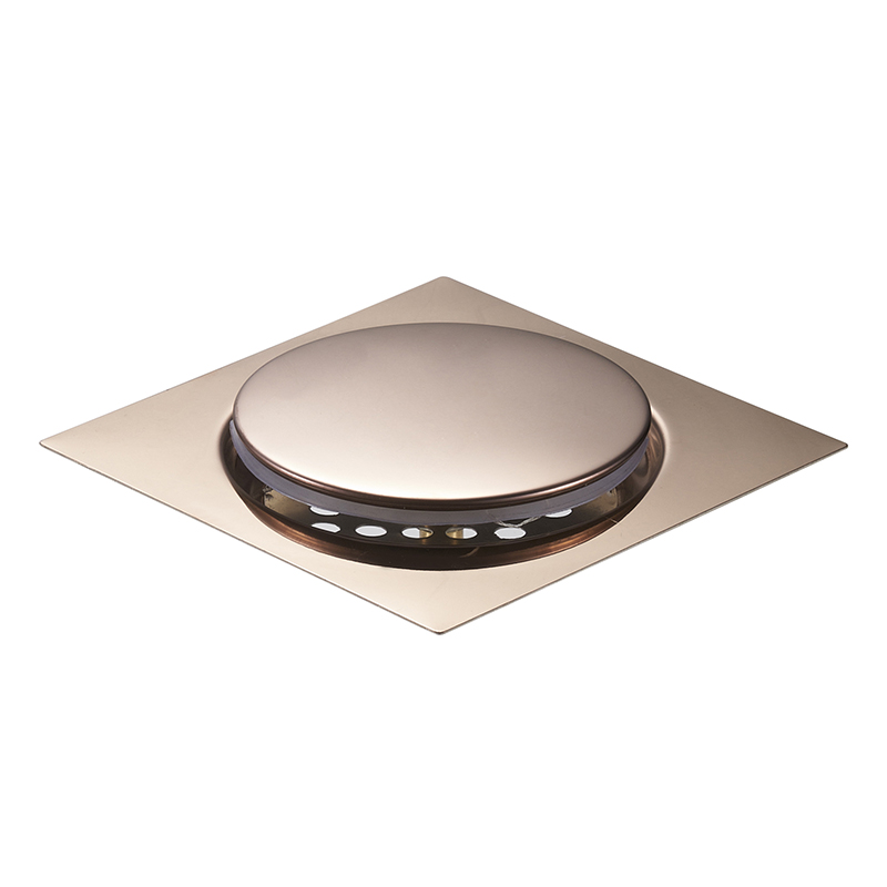 15*15 20*20 10*10 不锈钢201 304弹跳地漏 20年地漏工厂直销  脚印弹跳产品图