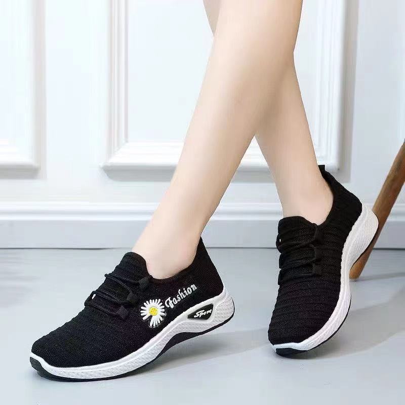 Women's Shoes 2025 Early Spring New style Women's shoes, summer breathable sports shoes, women's casual walking shoes for moms, wholesale for export Specification drawing