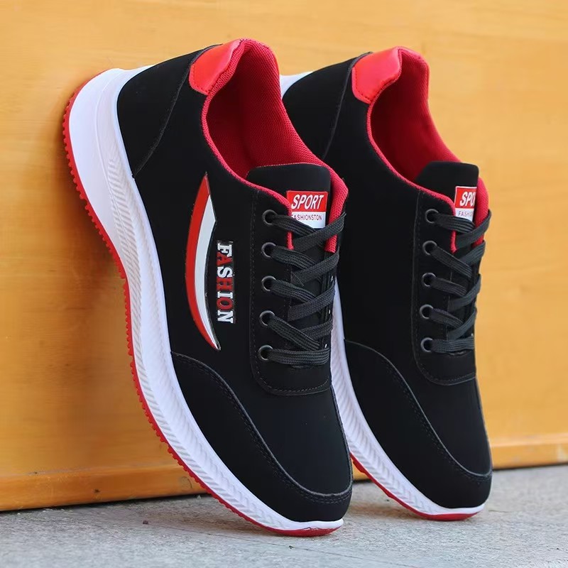 2025 New Spring and Autumn low-top fashionable men's casual sports shoes, comfortable middle-aged and elderly dad shoes, men's shoes for export details Picture
