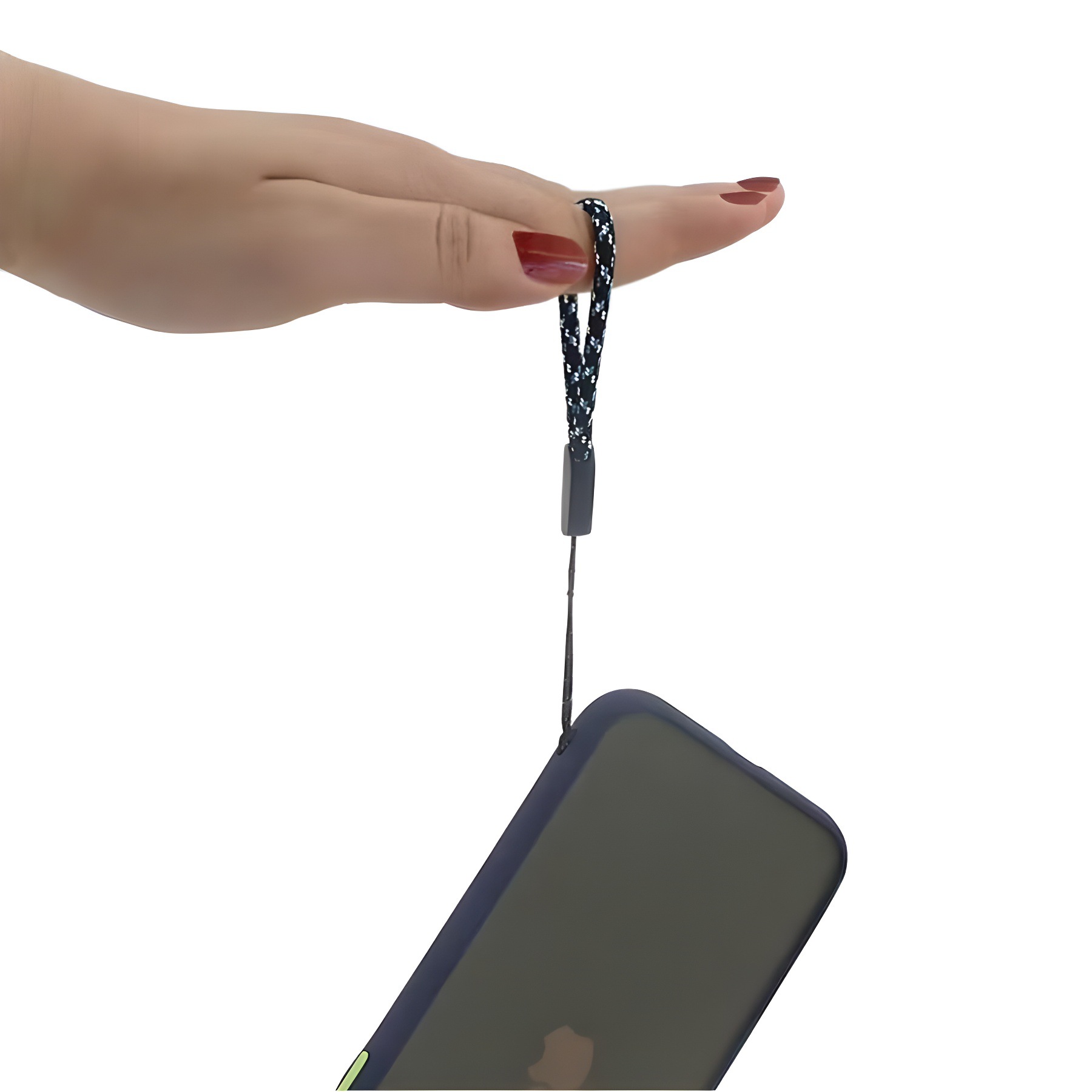 Factory wholesale mobile phone lanyards, short finger lanyards, twisted braided lanyards, ring clasps, USB flash drive key pendants, rings Item Picture