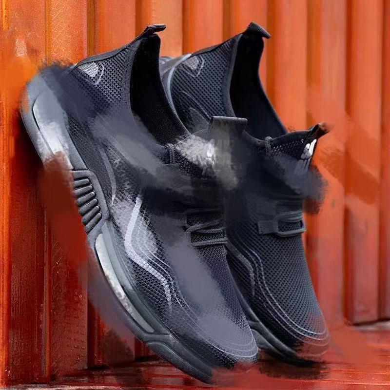 2025 Men's Summer New sports shoes: Comfortable and breathable white sneakers, Feizhi breathable casual shoes, export-oriented shoes for men Application Scenario