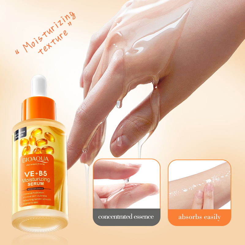 Full English BIOAOUA Vitamin EB5 Moisturizing Skin Care Product set, Essence and cream cross-border export wholesale Application Scenario