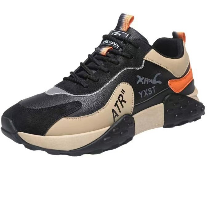 Casual best-selling men's shoes, trendy and versatile running shoes, lightweight, anti-slip, breathable, men's soft soles, durable and comfortable for sports men Item Picture