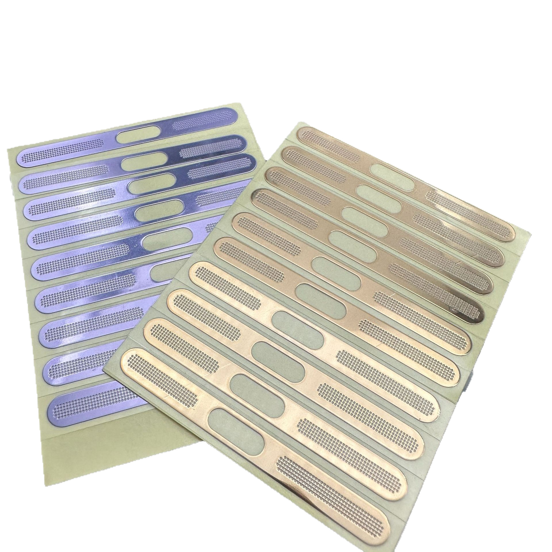 Suitable for iPhone 12-16 phone earpiece dust-proof net integrated protective film. Metal dust-proof net for phone speaker Item Picture