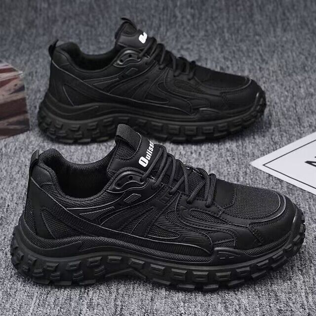 Summer new breathable mesh shoes for men, Korean style versatile anti-slip sports and casual running dad shoes Item Picture