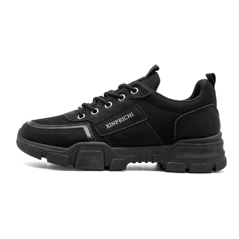 New thick-soled spring and autumn trendy men's shoes, lightweight, casual and sporty men's shoes, outdoor work shoes and hiking men's shoes Application Scenario