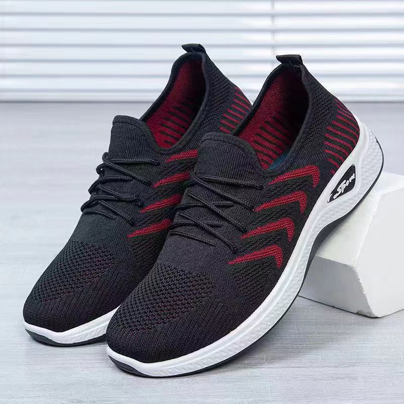 Spring and summer men's old Beijing cloth shoes, soft and comfortable, middle-aged and elderly casual shoes, men's breathable mesh cloth shoes, wholesale street stall shoes Application Scenario
