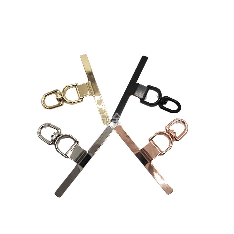 The manufacturer supplies 360° rotatable straight phone clips, stainless steel anti-loss fixing plates and metal clips Item Picture