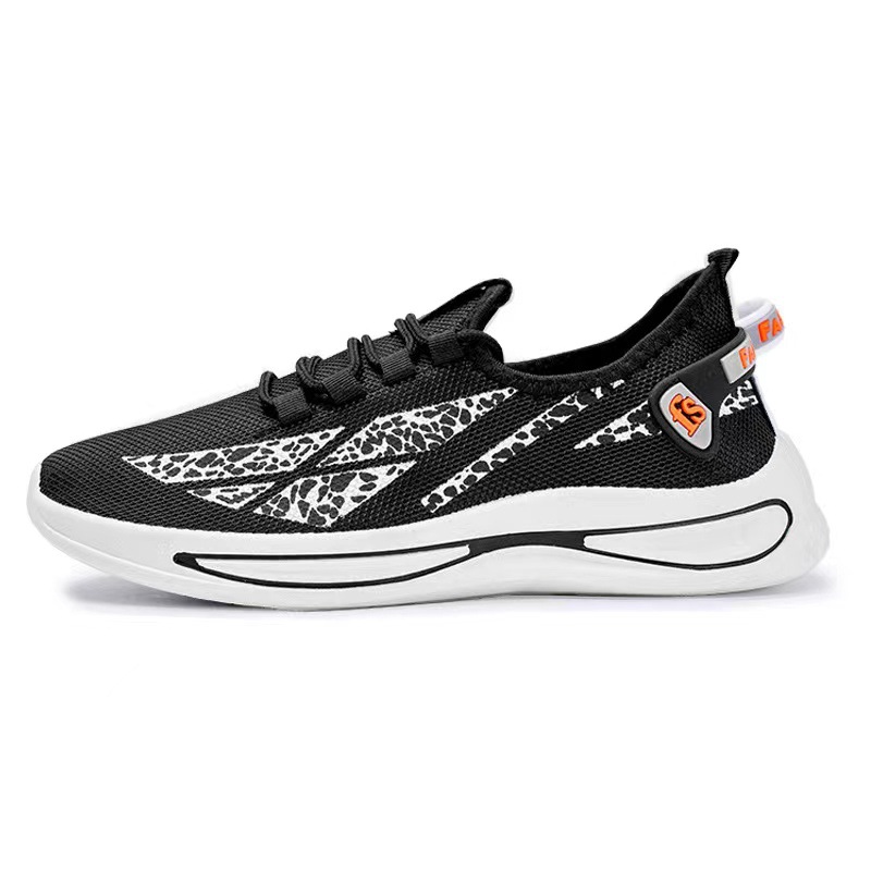 In 2025, new casual men's shoes, Feizhi sports shoes, popular running shoes, cross-border sports men's shoes manufacturer wholesale Item Picture
