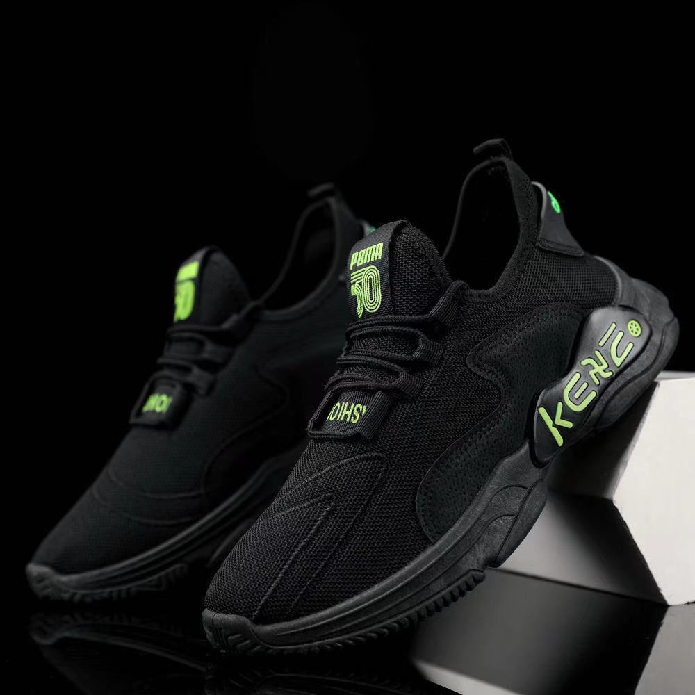 Shoes Men 2021 Summer New Men's casual shoes, breathable sports shoes, men's popular running shoes, street stall shoes details Picture