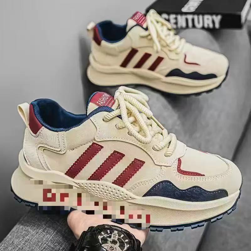 Spring 2025 New Men's shoes: Trendy and versatile sneakers for teenagers, casual Forrest Gump thick-soled men's sports shoes Application Scenario