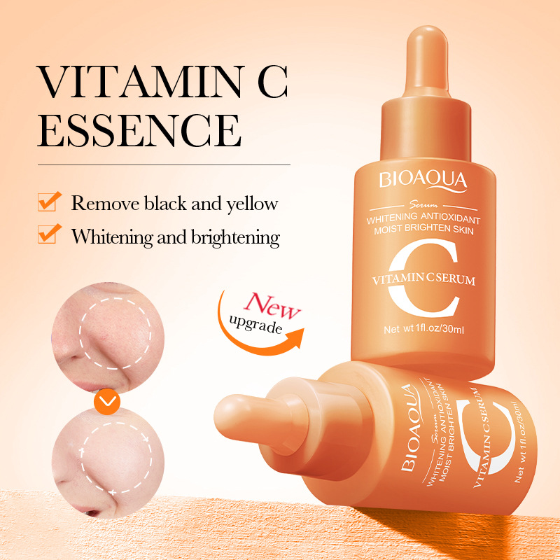 All-english BIOAOUA Vitamin C Essence Moisturizing and hydrating Skin Essence Cross-border export wholesale Specification drawing