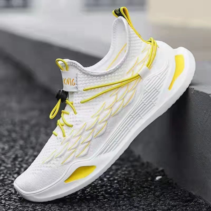 2022 Spring New Summer breathable casual sports shoes, Korean style trendy and versatile running men's shoes, one-piece consignment Specification drawing