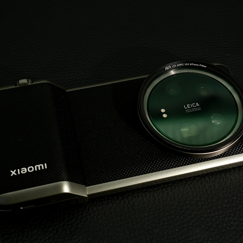Suitable for Xiaomi 14Ultra phone case, phone photography set, 67mm filter, CPL polarizing filter Application Scenario