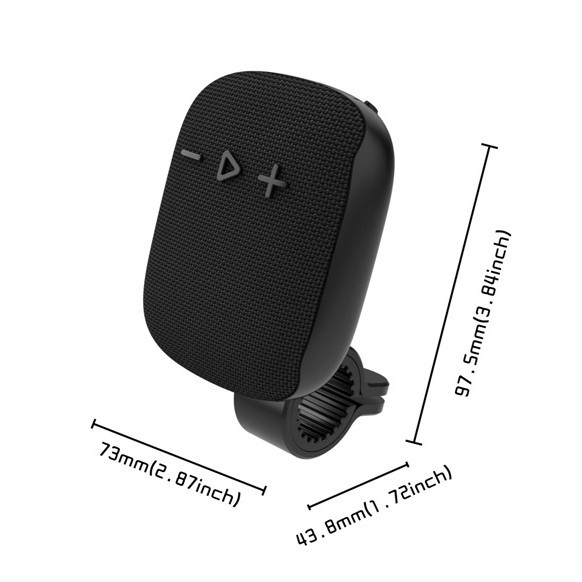 Wireless Bluetooth speaker WIND3 Outdoor wireless waterproof cycling with a fixed frame, small speaker with card insert full figure