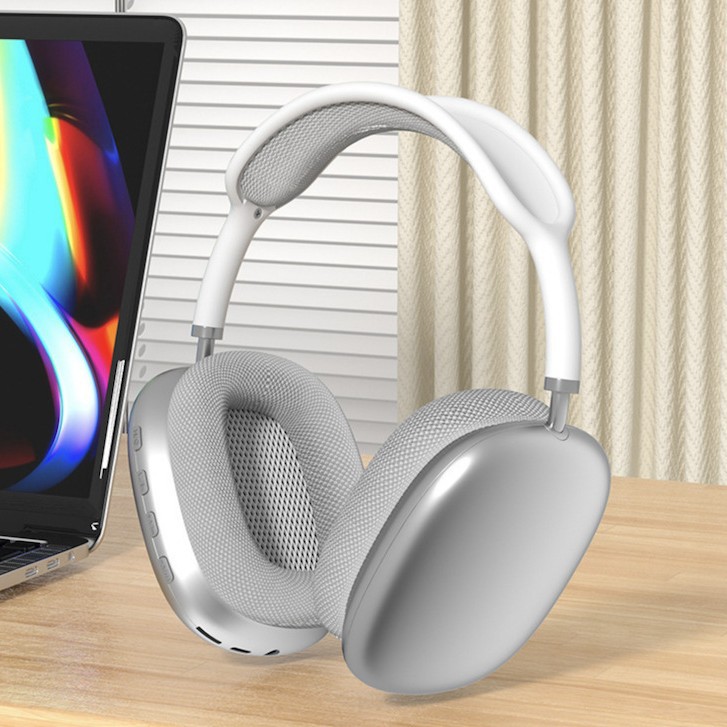 The new cross-border P9PROMAX wireless over-ear Bluetooth headphones for mobile phones feature heavy bass and physical noise reduction Specification drawing