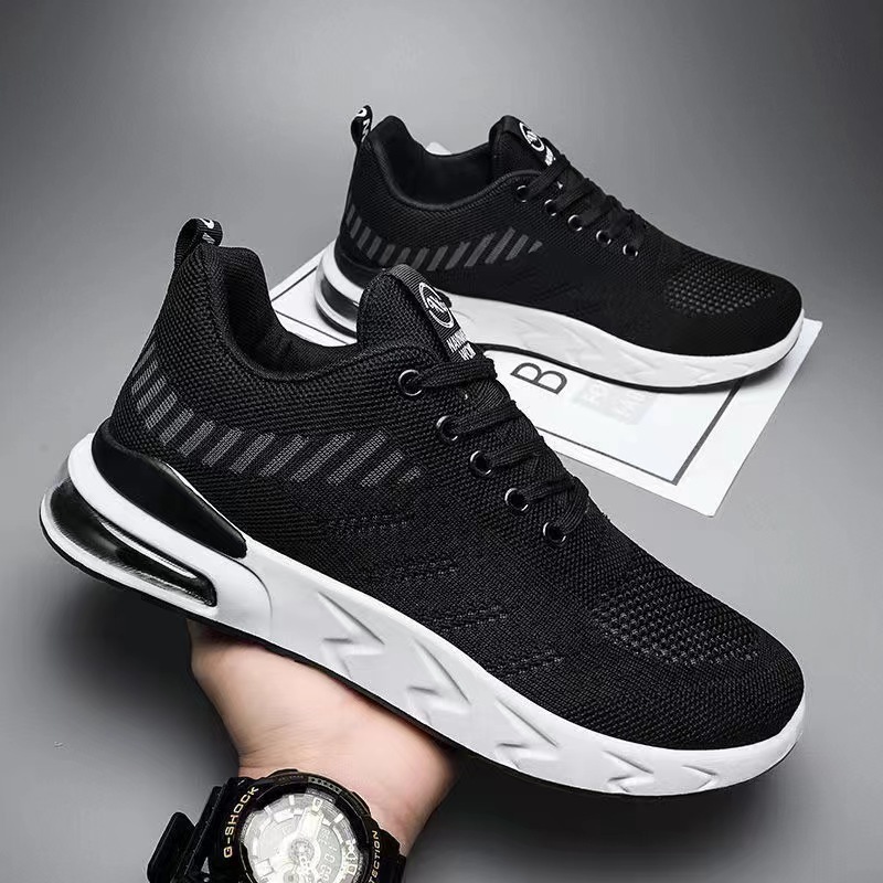 2022 New Spring and Summer men's casual sports shoes, breathable and comfortable trendy work shoes for men details Picture