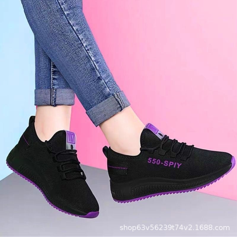 Women's shoes, summer white sneakers, Korean version running shoes for female students, sports shoes, trendy casual shoes, women's inventory, women's shoes wholesale details Picture