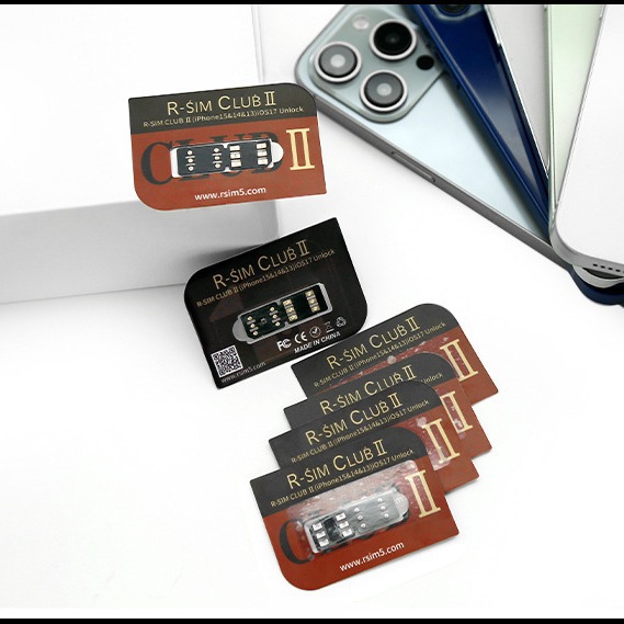 The new RSIMCLUB2 unlock card sticker for ios17 system unlocking is suitable for iPhone 6-15 Pro Max Specification drawing