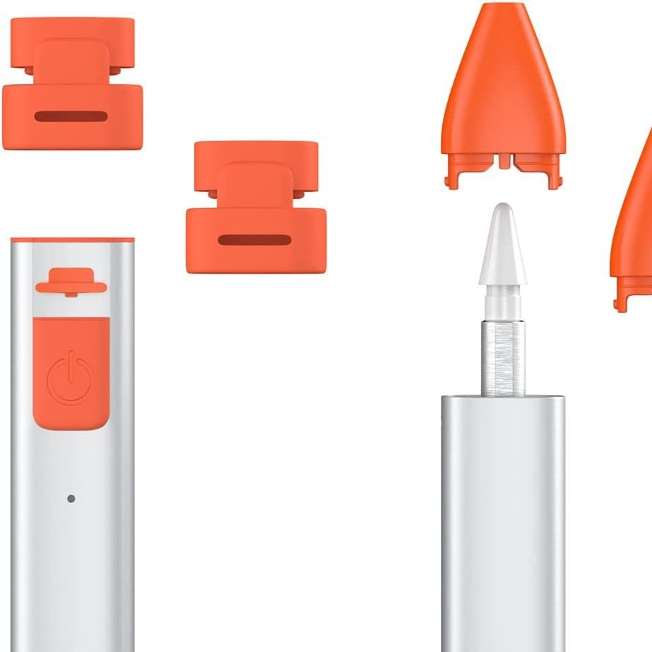 Use Logitech Crayon Pencil silicone top cap to replace the nib cover details Picture
