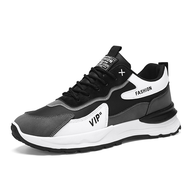 New breathable men's shoes for autumn, men's sports shoes, trendy and versatile thick-soled casual running dad shoes, trendy shoes Item Picture
