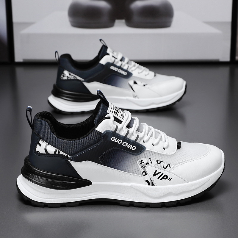 Summer men's shoes 2024 new breathable mesh shoes, men's sports shoes, trendy and versatile casual shoes, dad trendy shoes full figure