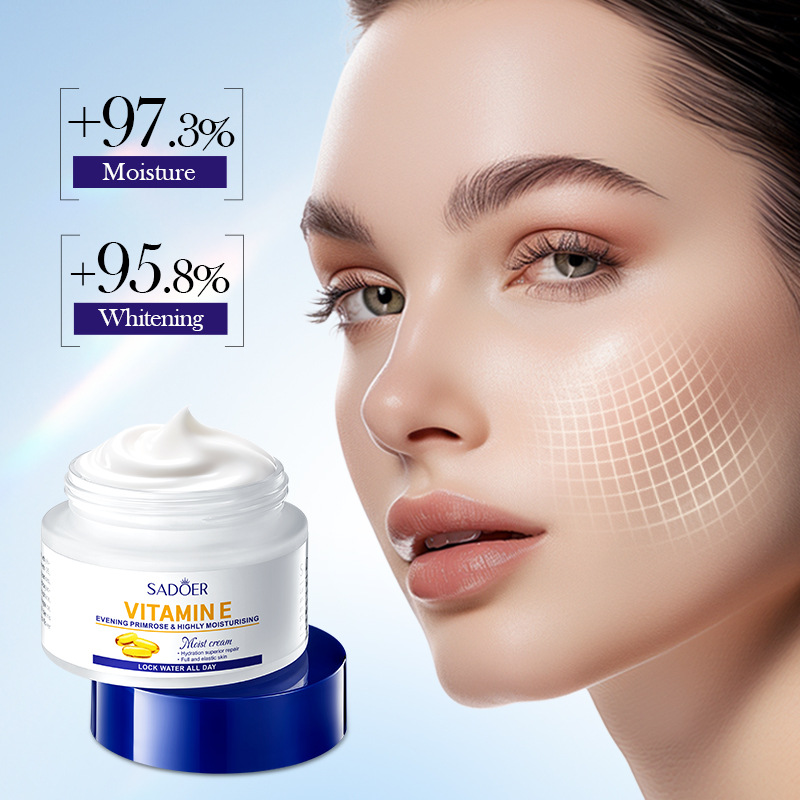 SADOER Evening primrose Vitamin E High Moisturizing Cream is available for wholesale overseas to nourish the skin Specification drawing