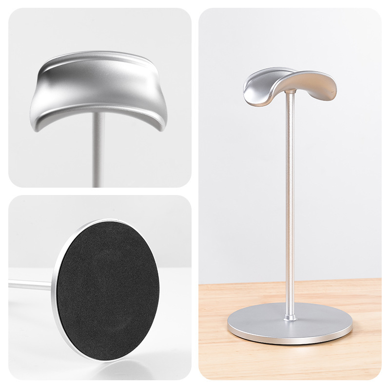 Factory wholesale of headphone stands, disassemblable headphone display stands, creative headset display stands, and universal storage racks Specification drawing
