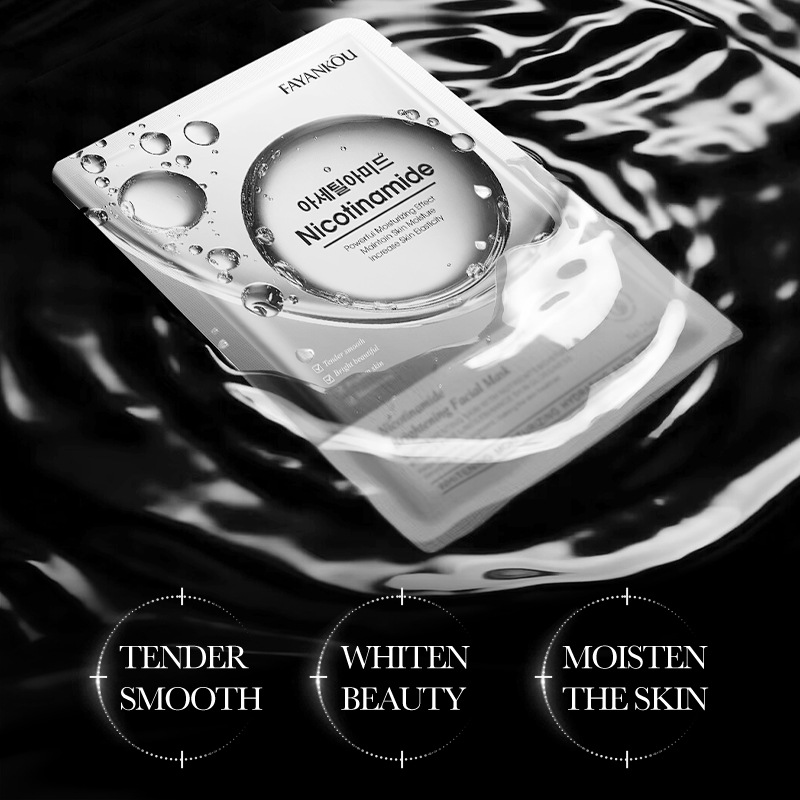 All-english FAYANKOU niacinamide Revitalizing and brightening Mask, Hydrating and Moisturizing Mask cross-border export wholesale details Picture