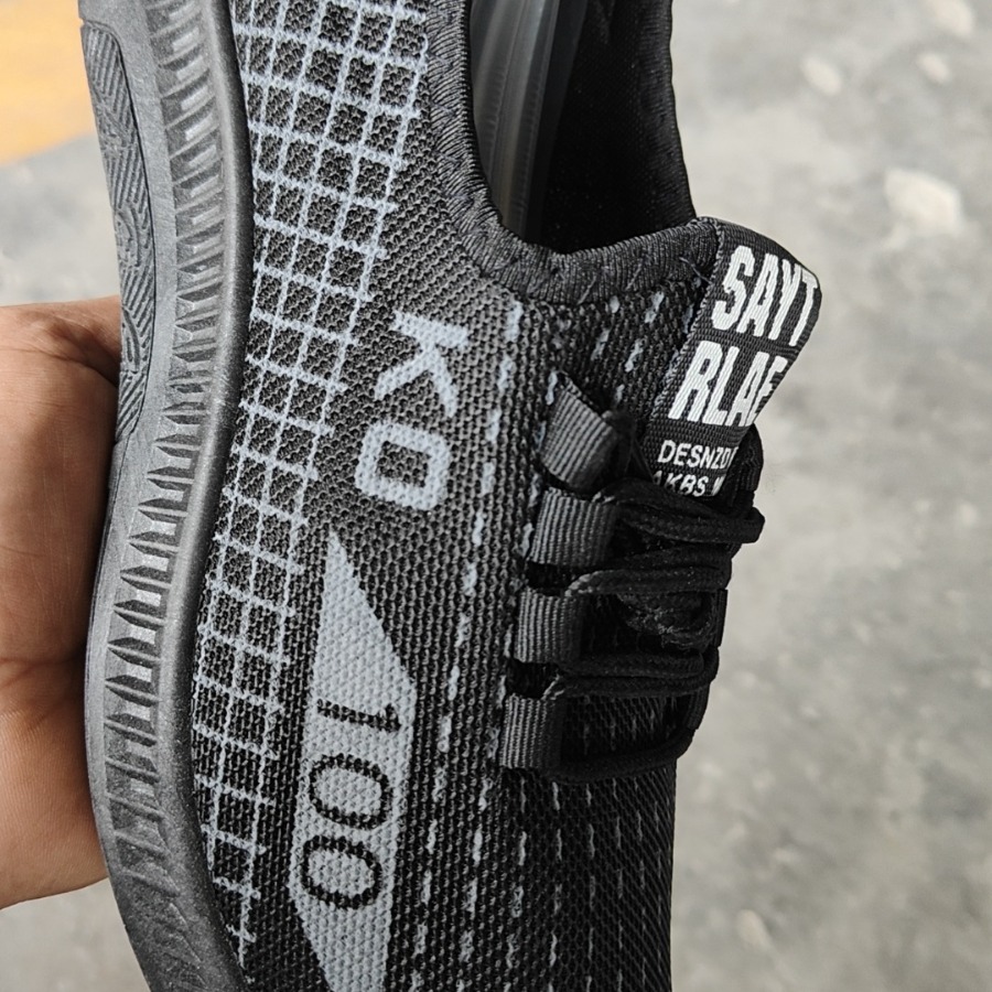 2024 Men's summer new sports shoes: Comfortable and breathable white sneakers, Feizhi breathable casual shoes, export-oriented shoes for men details Picture