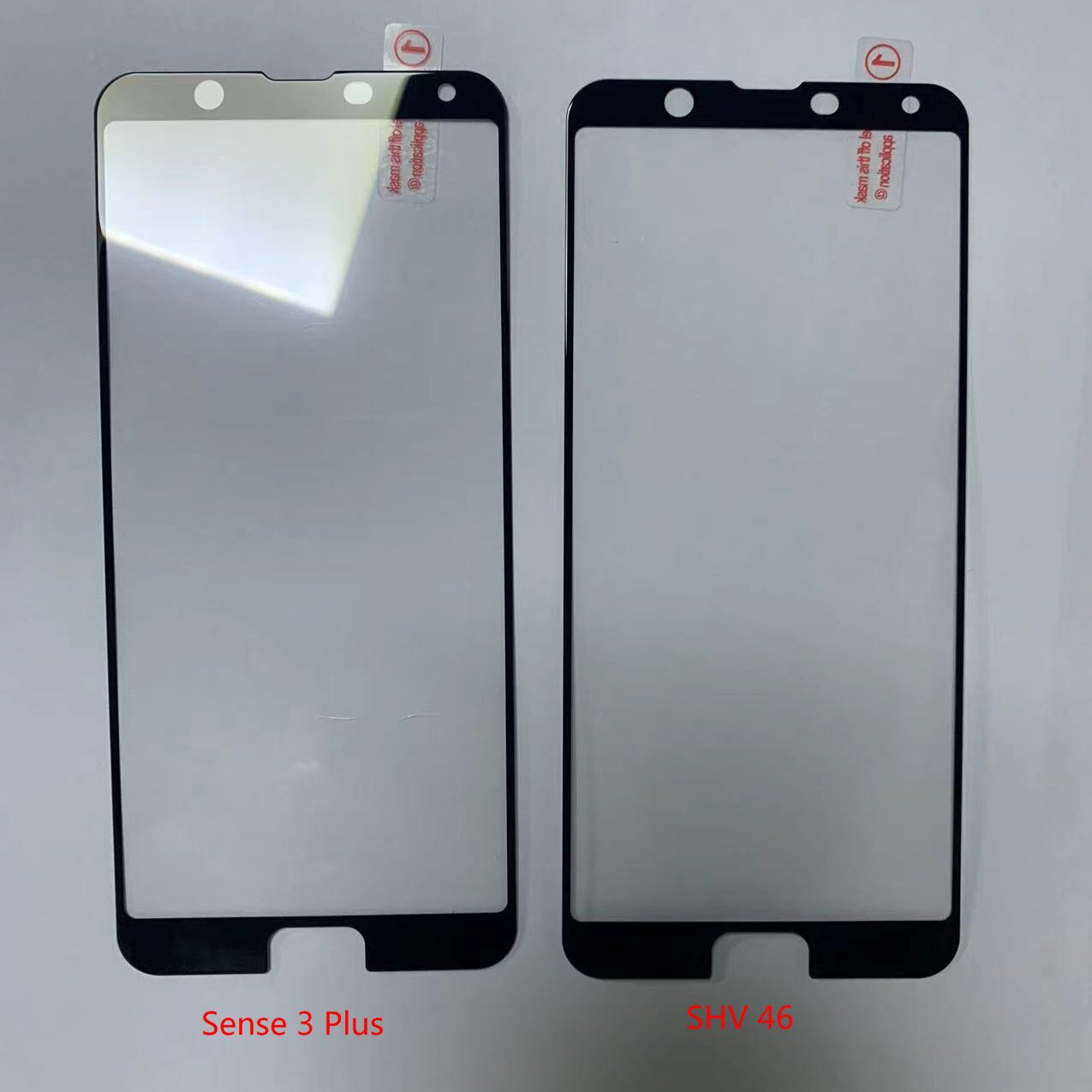 Suitable for Sharp sense8 mobile phone tempered film, sense9 glass full-screen silk-screen printing, shv45 film, SHV40 full adhesive Application Scenario