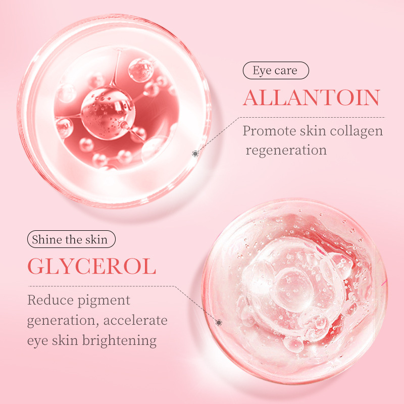 All-english BIOAOUA Rose Hyaluronic Acid Moisturizing Eye mask Eye Mask Cross-border export wholesale Application Scenario