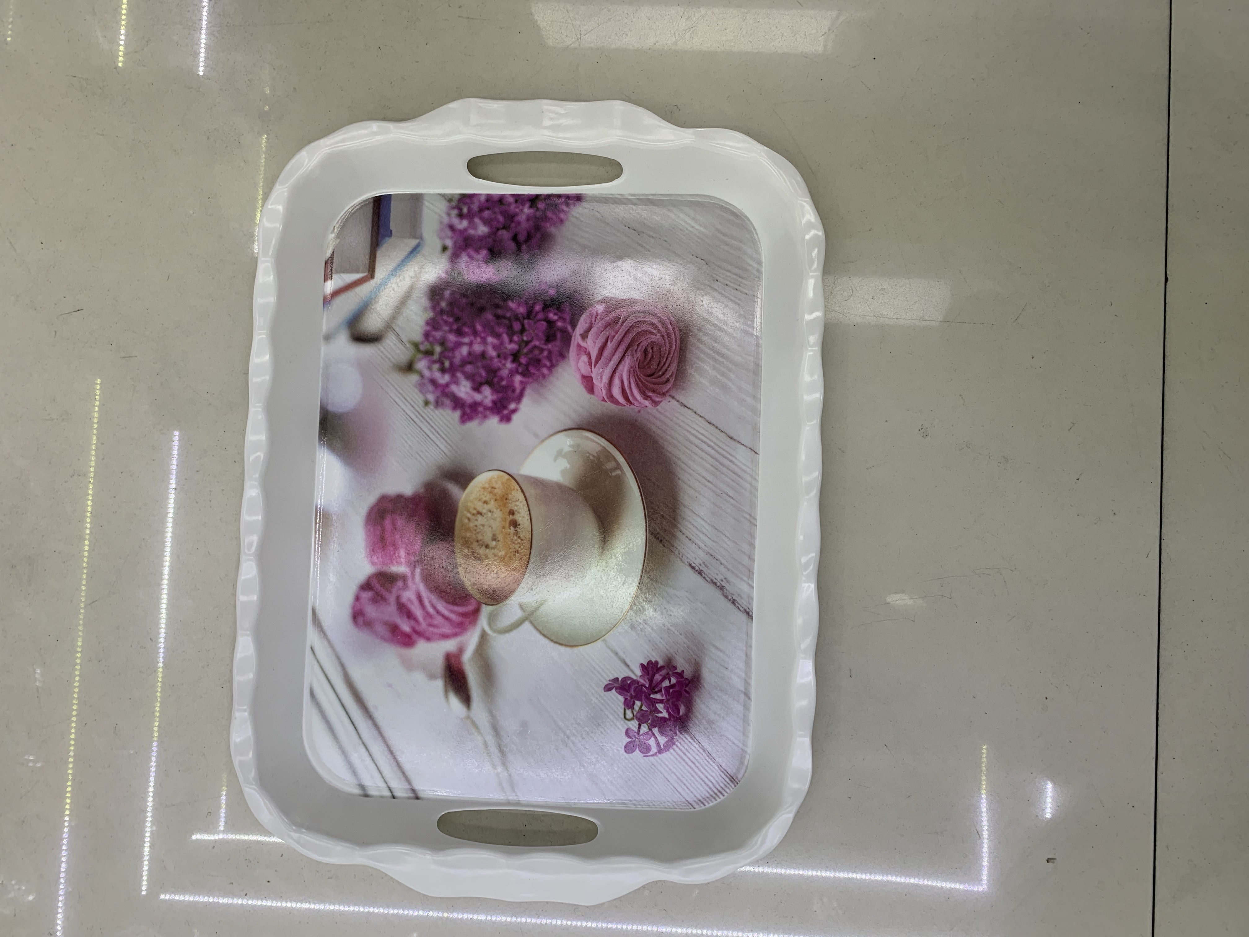 热销托盘，多种漂亮花色白底实物图