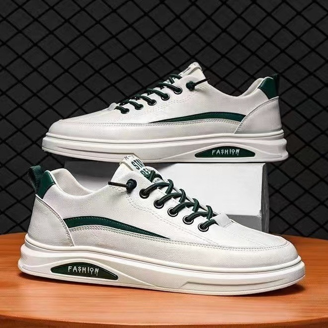 Men's shoes 2023 Spring/Summer New casual and versatile sneakers, men's white sneakers, student trendy shoes, one-piece consignment, men's shoes full figure