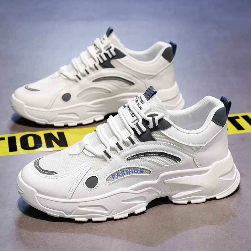 New men's shoes for Spring 2024: Breathable mesh shoes, Korean style versatile men's sneakers, dad trendy shoes Application Scenario