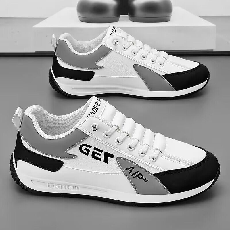 New men's shoes for Spring 2025: Breathable Forrest Gump shoes, trendy and versatile men's anti-slip sports shoes, casual dad shoes full figure